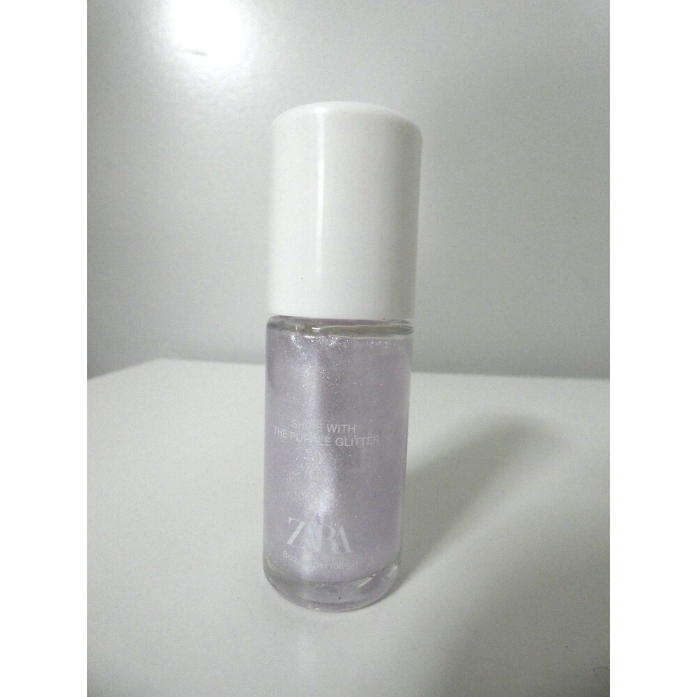 Zara New Shine With The Purple Glitter Body Roll On 0.8 fl oz 25 ml